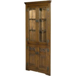 2796 Wood Bros Old Charm Corner Cabinet